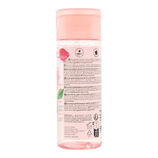 Nuxe Very Rose Soothing Cleansing Micellar Water 100ml