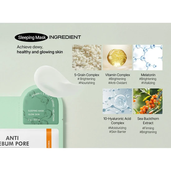 Banobagi DX Mask Anti Sebum Pore x1