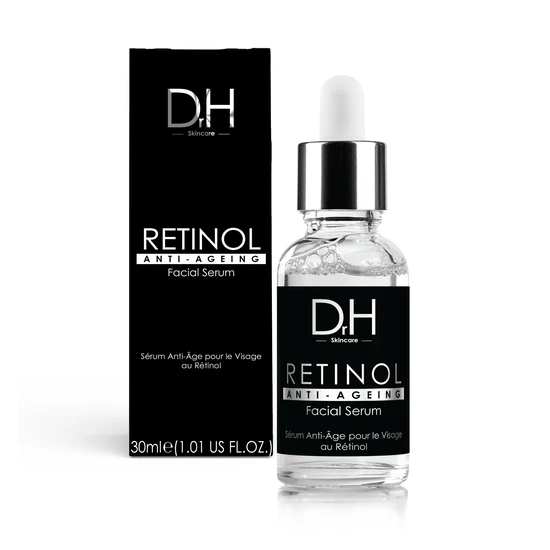 Dr H Retinol Anti-Ageing Night Moisturiser + Anti-Ageing Retinol Facial Serum 60ml + 30ml