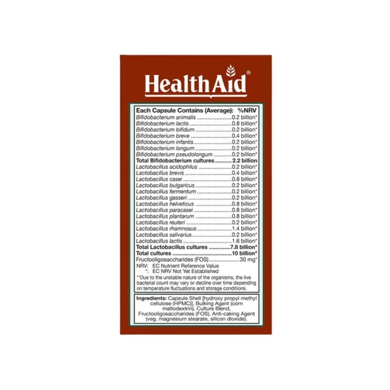 Health Aid Daily Probio Capsules 30 Capsules