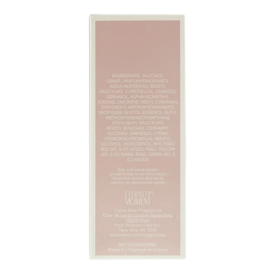 Calvin Klein Eternity Moment Eau De Parfum 30ml