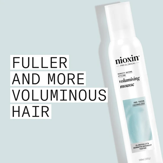 Nioxin Density Defend Styling Volumising Mousse For Thinning Hair 200ml