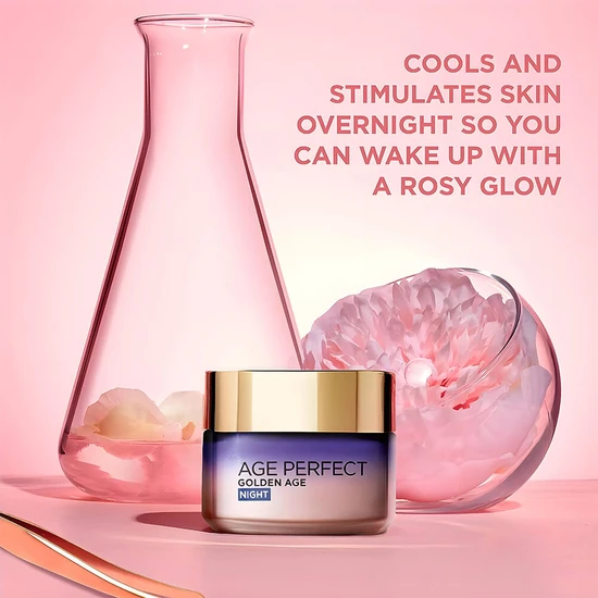 L'Oreal Paris Age Perfect Golden Age Reactivating Cooling Night Cream 50ml
