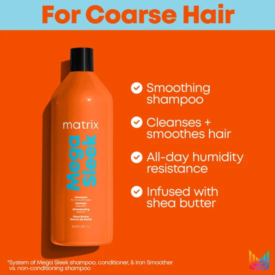 Matrix Total Results Mega Sleek Shea Butter Shampoo 1000ml