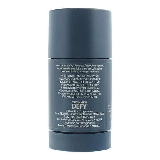 Calvin Klein Defy Deodorant Stick 75g