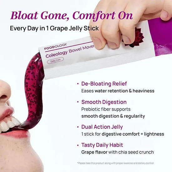 FOODOLOGY Coleology Bowel Movement Jelly Sticks 25g x 10