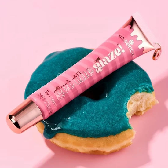 essence Get The Glaze Lip Cream 01 Vanilla Strawberry Drip