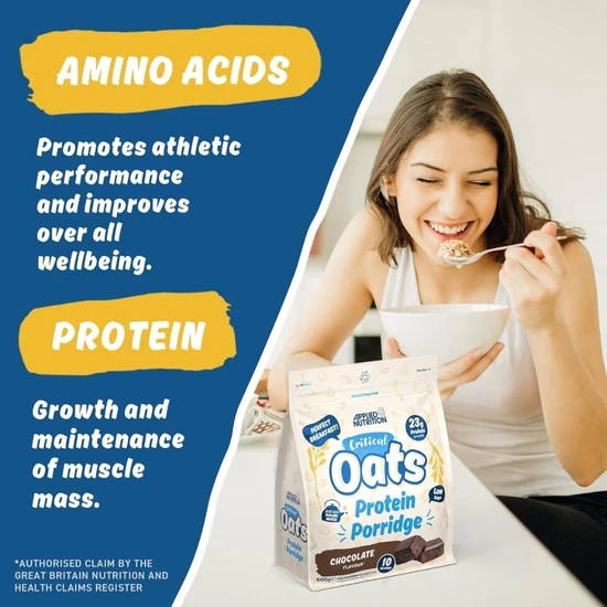 Applied Nutrition Critical Oats Protein Porridge Chocolate 600g