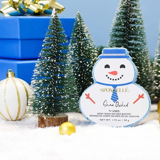 Spongelle Snow Orchid Body Wash Infused Buffer 50g