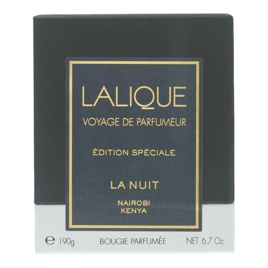 Lalique La Nuit Nairobi Kenya Candle 190g