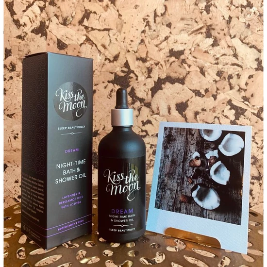 Kiss DREAM NIGHT-TIME BATH & SHOWER OIL Soothe with Lavender & Bergamot