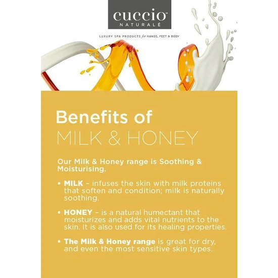 Cuccio Butter Blend Milk & Honey