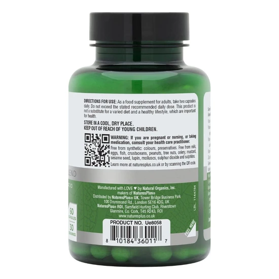 Nature's Plus BioAdvanced Thyroid Complex Capsules 60 Capsules