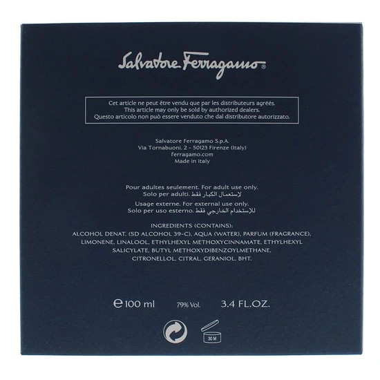Salvatore Ferragamo Eau De Toilette 100ml
