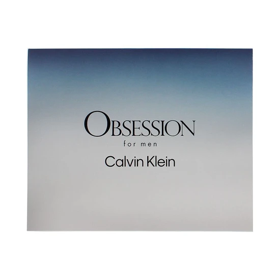 Calvin Klein Obsession For Men Eau De Toilette 125ml Gift Set 125ml Eau De Toilette, 100ml Hair & Body Shower Gel & 75g Deodorant Stick