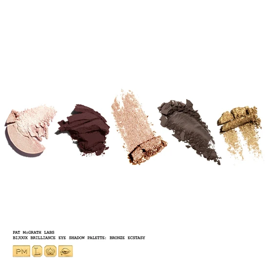 Pat McGrath Labs Bijoux Brilliance Eyeshadow Palette Bronze Ecstasy