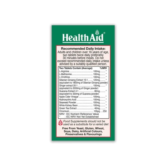 Health Aid Siberslim Tablets 60 Tablets