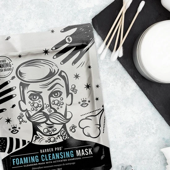 BARBER PRO Foaming Cleansing Mask 1 Mask