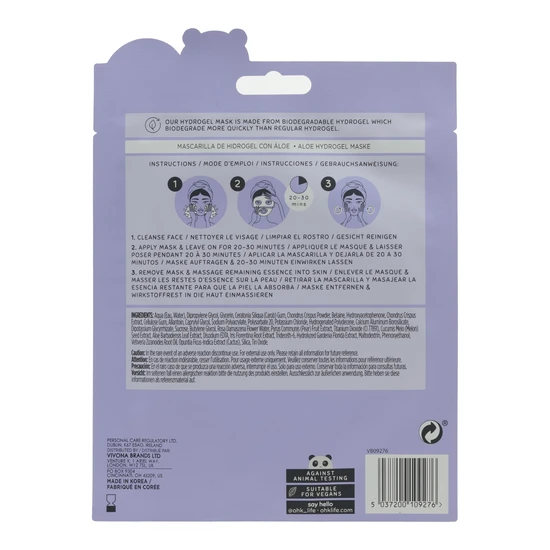 Oh k! Aloe Vera Hydrogel Sheet Mask