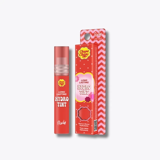 RUDE COSMETICS Chupa Chups Long Lasting Hydro Lip Tint Cherry Pop