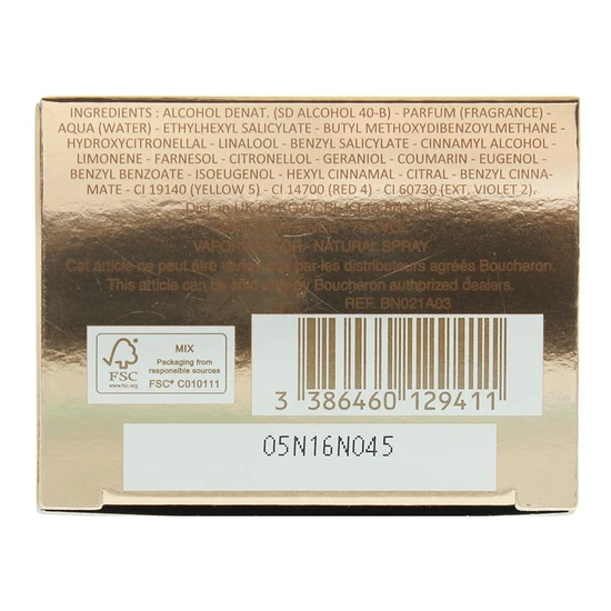 Boucheron Quatre Iconic Eau De Parfum 30ml