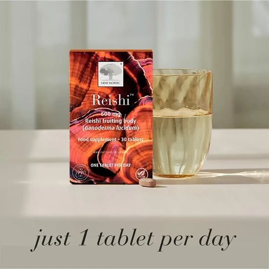 New Nordic Pure Reishi Tablets 30 Tablets