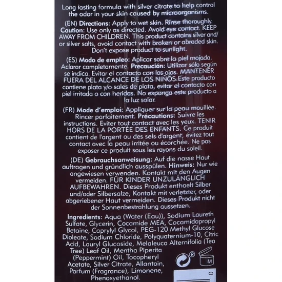 American Crew Classic 24hr Deodorant Bodywash 450ml