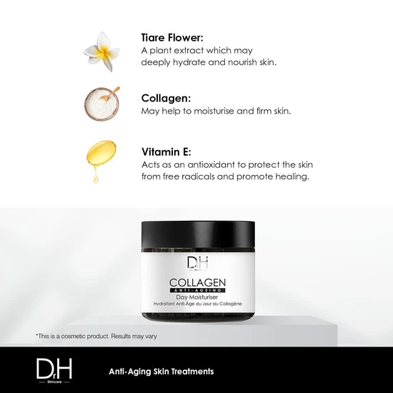 Dr H Collagen Anti-Ageing Day Moisturiser 60ml