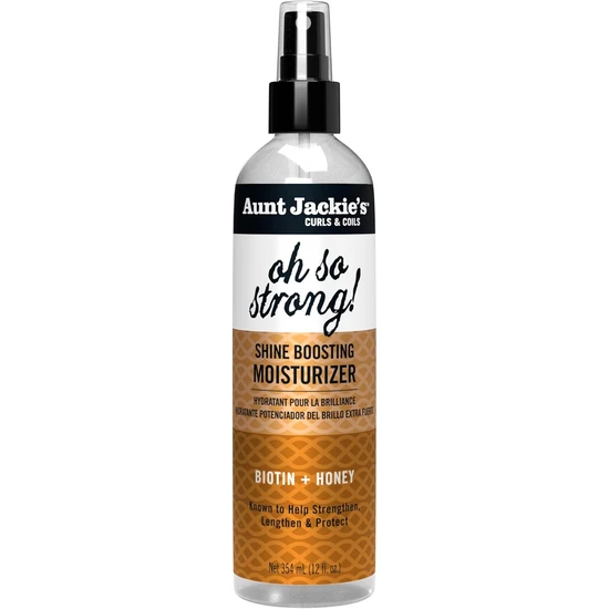 Aunt Jackie's Oh So Strong Shine Biotin Honey Boosting Moisturiser 354ml