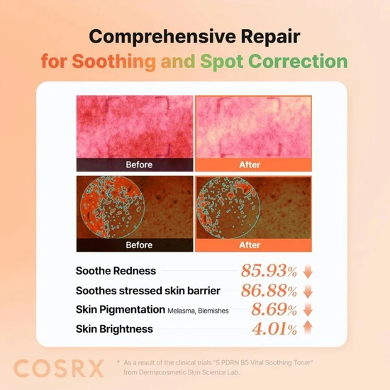 CosRx 5 PDRN B5 Vital Soothing Toner 280ml