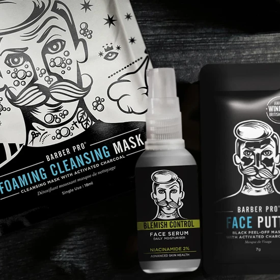 BARBER PRO Foaming Cleansing Mask 1 Mask