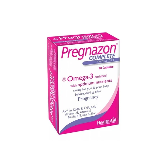 Health Aid Pregnazon Complete Capsules 60 Capsules