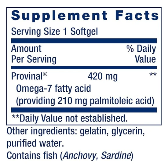 Life Extension Provinal Purified Omega- Softgels 7 Softgels