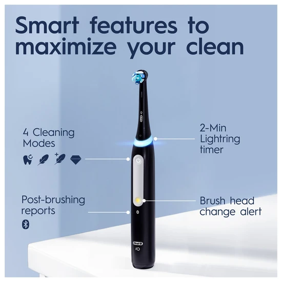 Oral B iO 4 Electric Toothbrush Black