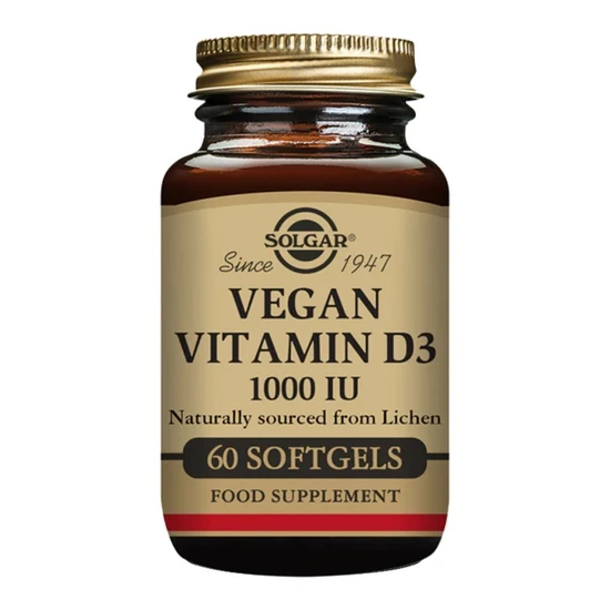 Solgar Vegan Vitamin D3 1000IU x60