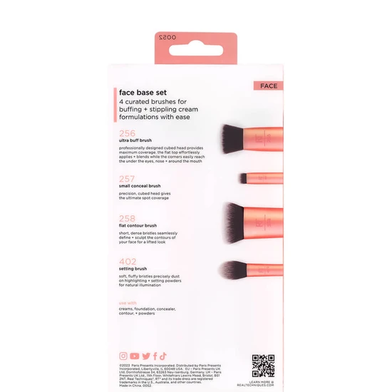 Real Techniques Flawless Base Makeup Brush Set