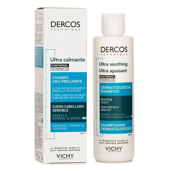 Vichy Dercos Ult Shot Shampo Normal/Oily Hair 200ml