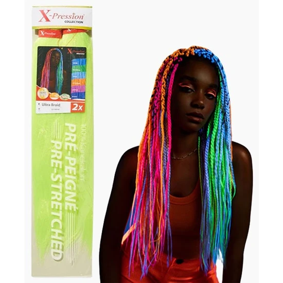 X Pression Ultraviolet Pre Stretched Ultra Braid UV-60