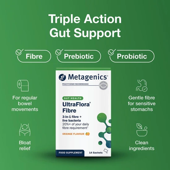 Metagenics UltraFlora Fibre Sachets 14 Sachets