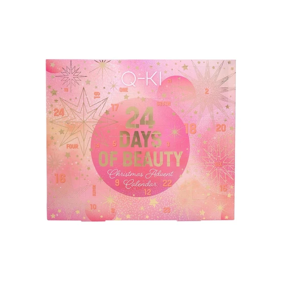 Q-KI 24 Days Of Beauty Advent Calendar 2025 24 Pieces