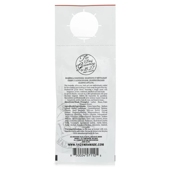 18.21 Man Made Wash Shampoo, Conditioner & Body Wash Noble Oud