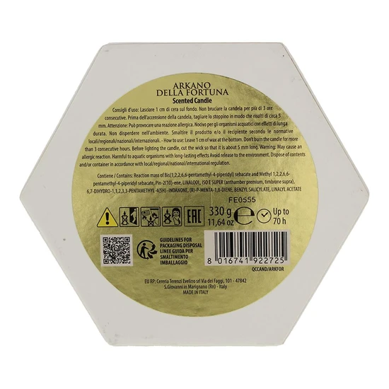 V Canto Arkano Della Fortuna Candle 330g