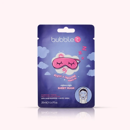 Bubble T Neroli & Tangerine Nightea Night Sheet Mask 20ml