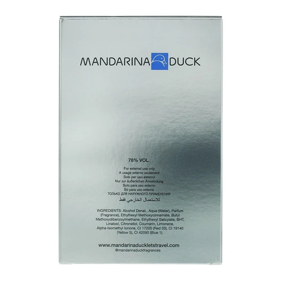 Mandarina Duck Let's Travel To Paris Eau De Toilette 100ml