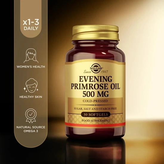 Solgar Evening Primrose Oil 500mg Softgels 30 Softgels