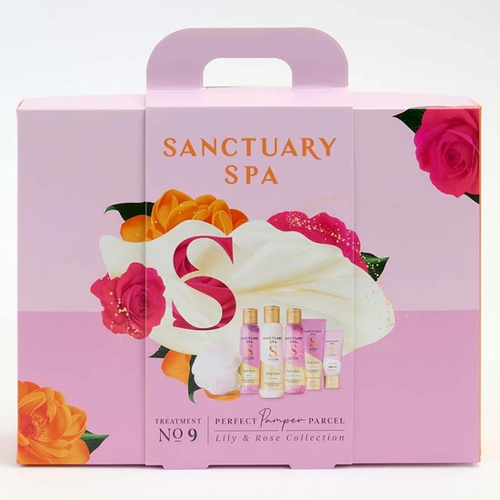 Sanctuary Spa Lily & Rose Pamper Parcel Gift Set