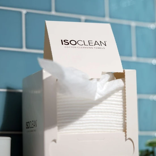 ISOCLEAN ISOSKIN Cotton Cleansing Towels Pack of 25