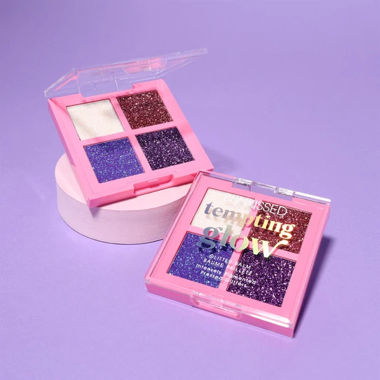 Sunkissed Tempting Glow Glitter Balm Eyeshadow Palette 6.4g