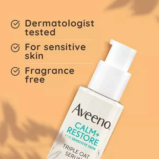 Aveeno Face CALM+RESTORE Triple Oat Serum 30ml