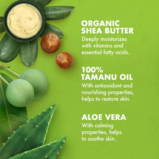 Shea Moisture 100% Tamanu Oil & Shea Butter Extra Dry Skin Body Lotion 473ml